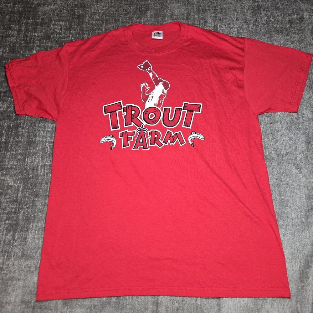 Red Trout Farm Graphic T-Shirt